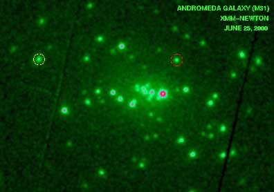 Galaktyka M31 w promieniach rentgena