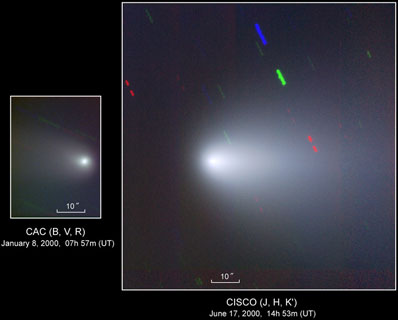 Kometa LINEAR uchwycona przez teleskop Subaru