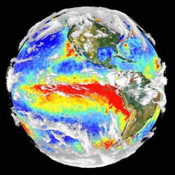 Temperatura oceanów na Ziemi