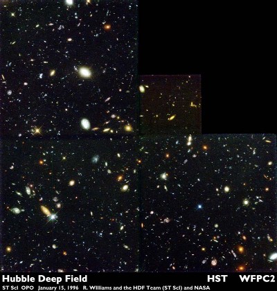 Głębokie Pole Hubble'a (Hubble Deep Field)