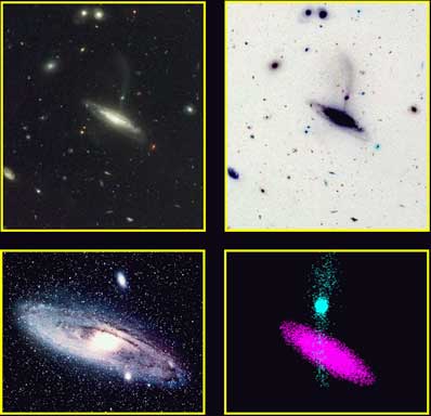 Rozrywane galaktyki satelitarne