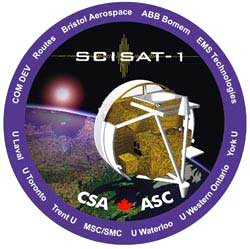 Logo misji SciSat 1