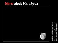 Mars obok Księżyca