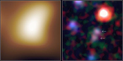 Pierwotne galaktyki okiem SCUBA'y i Spitzera