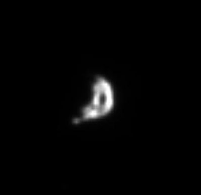 Epimeteusz sportretowany przez sondę Cassini