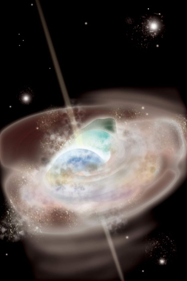 Fuzja dwóch gwiazd neutronowych