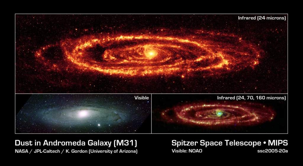 M31 w podczerwieni