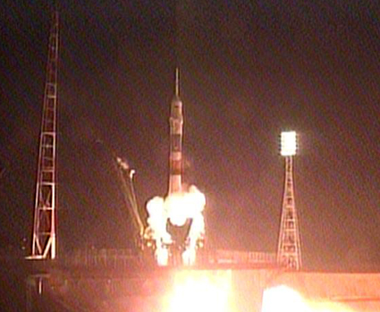 Start Sojuza TMA-17