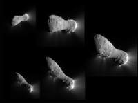 Kometa Hartley 2 (kilka zdjęć)