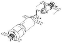 Salut 1 i Sojuz, rysunek