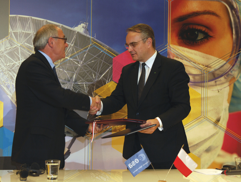 Podpisanie umowy o przyjęciu Polski do ESA