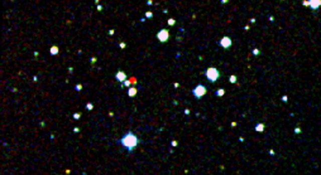 Zdjęcie pobliskich gwiazd wykonane przez WISE