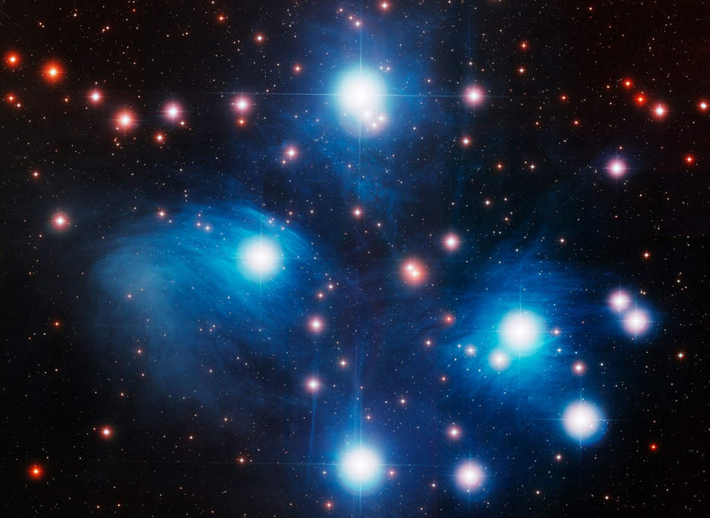 Plejady – gromada otwarta w gwiazdozbiorze Byka