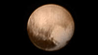 Zdjęcie Plutona z LORRI otrzymane 8 lipca