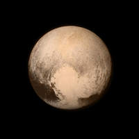 Zdjęcie Plutona zrobione 13 lipca 2015 roku przez LORRI