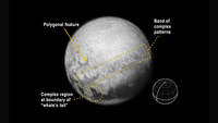 Zdjęcie Plutona wykonane przez New Horizons 9 lipca