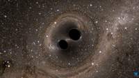 Zderzenie dwóch czarnych dziur - wielkie wydarzenie wykryte po raz pierwszy w historii przez LIGO.