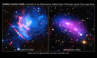 Gromady galaktyk MACS J0416 i MACS J0717.