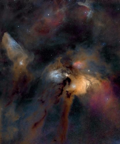 Antares i Rho Ophiuchi