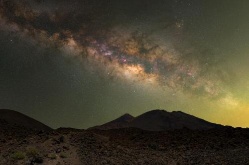 Droga Mleczna nad Teide